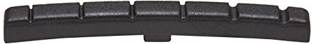 GraphTech PT500000 TUSQ XL Black Self-Lubricating Slotted Nut, Fender Style