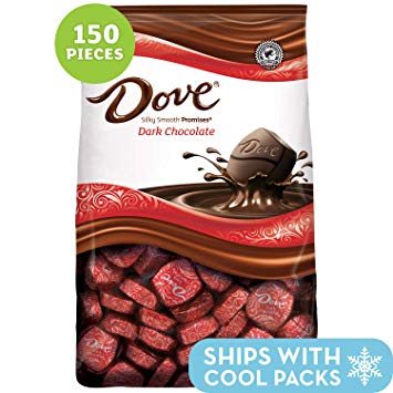 DOVE PROMISES Dark Chocolate Candy 43.07 Ounce 153-Piece Bag