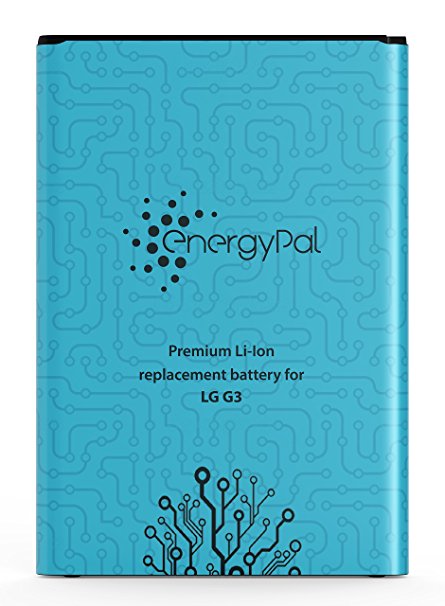EnergyPal LG G3 Battery, 3000mAh Replacement Li-ion Battery for LG G3