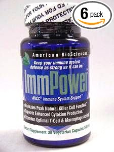 ANERICAN BIOSCIENCES IMMPOWER,500 MG, (6-Pack)