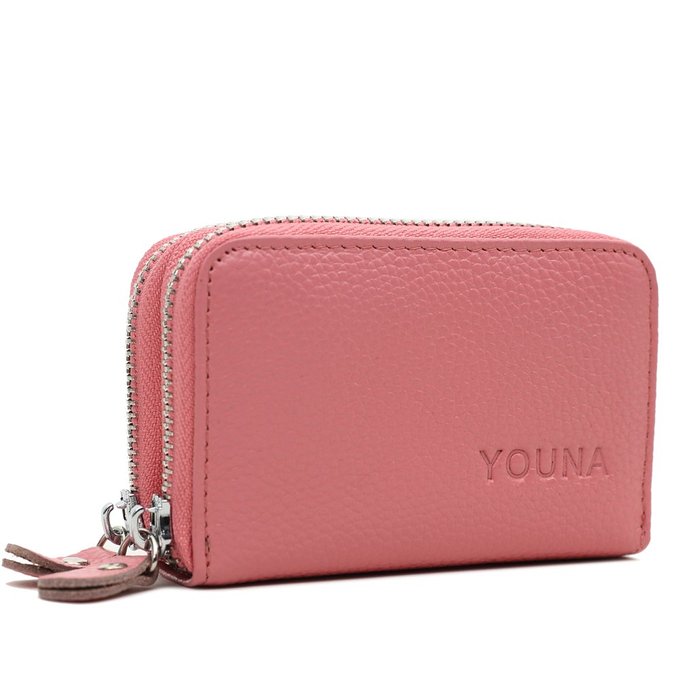 Credit Card WalletYOUNA Rfid Blocking Genuine Leather Credit Card Wallet for Women