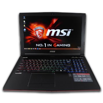 CUK MSI GE62 Apache 156 Inch Gaming Laptop Computer i7-5700HQ 16GB 512GB SSD 2TB HDD NVIDIA GTX 960M 2GB Windows 10