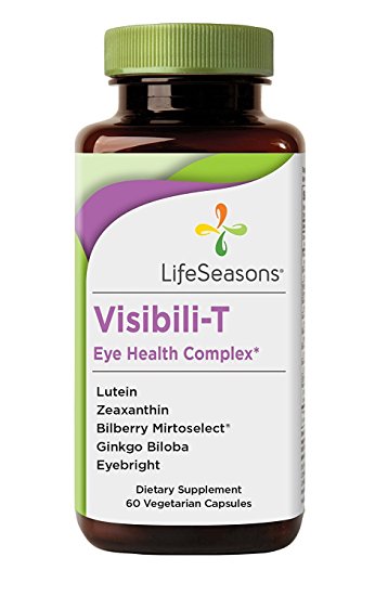 LifeSeasons Visibili-T Eye Health Complex - Eye Health & Vision Support Supplement (60 Capsules)