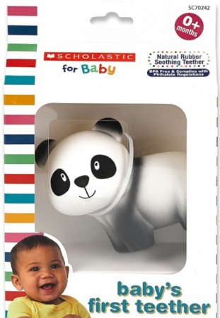 Scholastic for baby, Baby's First Teether, Panda