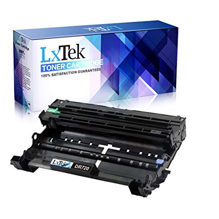 LxTek Compatible DR720 Drum Unit for Brother DR-720 TN720 Toner Cartridge with Brother MFC-8950DW MFC-8710DW HL-5450DN HL-5470DW HL-6180DW MFC-8510DN MFC-8910DW HL-6180DWT DCP-8155DN (1 Black Drum)