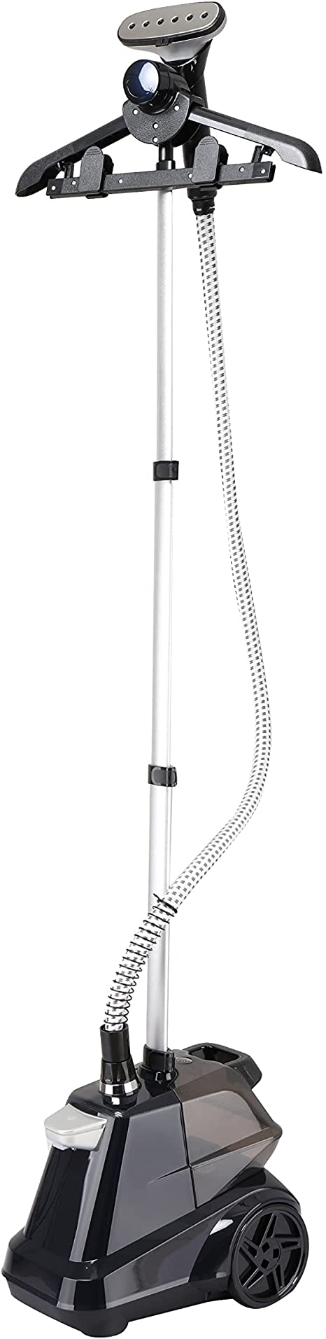 SALAV X3A Commercial Full-Size Garment Steamer with Foot Pedals and Extra Large 3L Water Tank, 1800 watts (navy)