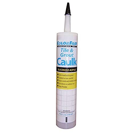 Color Fast Caulk Matched to Custom Building Products (Bone Sanded)