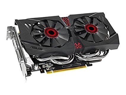 ASUS NVIDIA GeForce GTX 960 STRIX Direct CU II Graphics Card (4 GB, GDDR5, PCI Express 3.0, HDMI, DVI-I, 3 x Display Port)