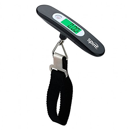 Spirit 110 Ib / 50 kg Digital hanging Luggage Scale with Tare Function