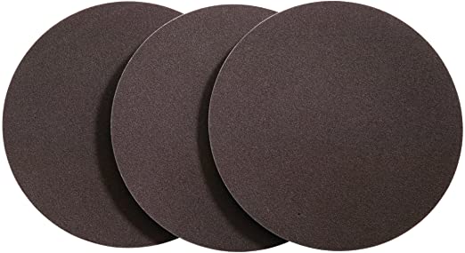 Woodstock D1316 8-Inch Diameter PSA 100 Grit Aluminum Oxide Sanding Disc, 3-Pack