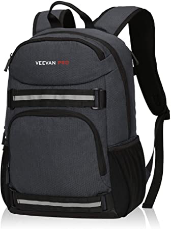 Veevanpro Insulated Cooler Backpack Leakproof Soft Cooler Bag Lightweight Backpack with Cooler for Lunch Picnic Hiking Camping Beach Park Day Trips, 25 Cans Dark Blue