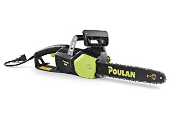 Poulan 16 in. 14-Amp Electric Corded Chainsaw, PL1416