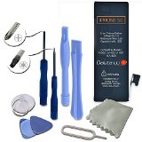 Daeta 1558mAh 38V Li-Ion Battery Replacement for iPhone 5s and iPhone 5c with Complete Tool Kit and Instructions 8 Items