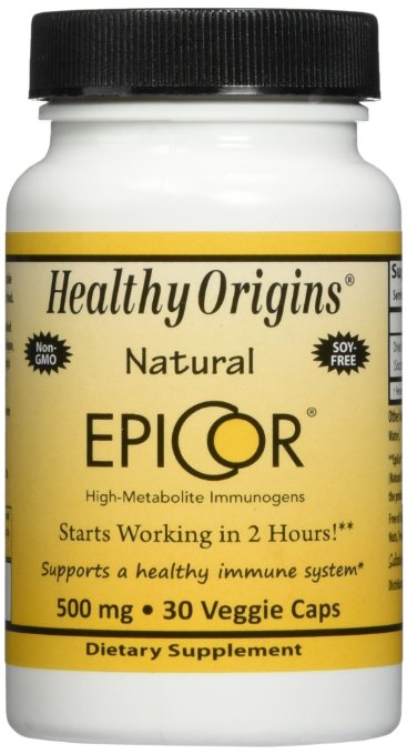 Healthy Origins Epicor Immune Balancer Multi Vitamins, 500 Mg, 30 Count