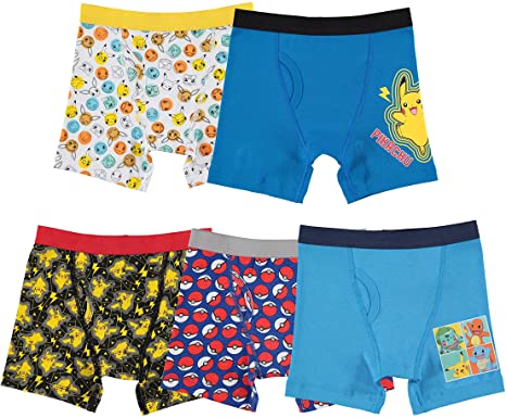 Pokemon Boys' Underwear Multipacks