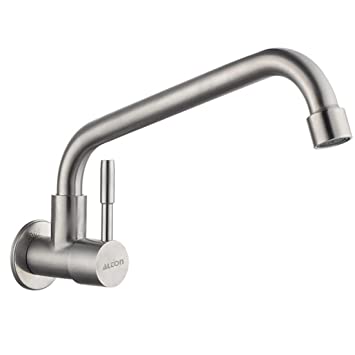 ALTON SUS51067, Sink Cock with Swinging Spout, Brushed Nickel