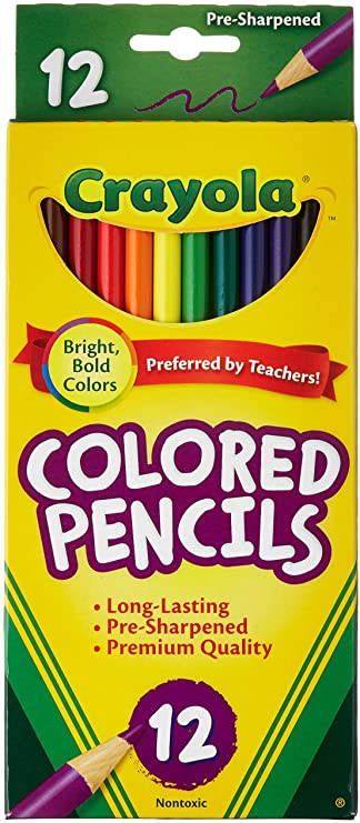 Crayola Colored Pencils 12 Color [Set of 3]