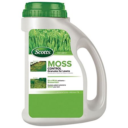 Scotts Moss Control Granules for Lawns, 1,250-Sq Ft