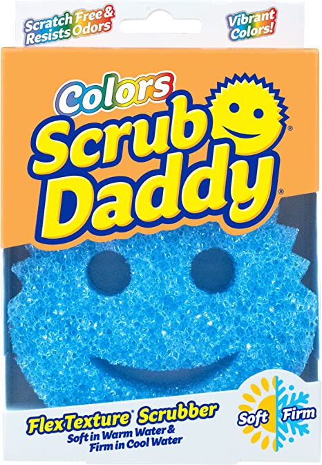 Scrub Daddy Scrubber, Blue, One Size