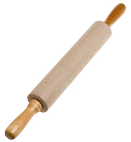 JK Adams 12-Inch-by-2-38-Inch Maple Wood Small Gourmet Rolling Pin