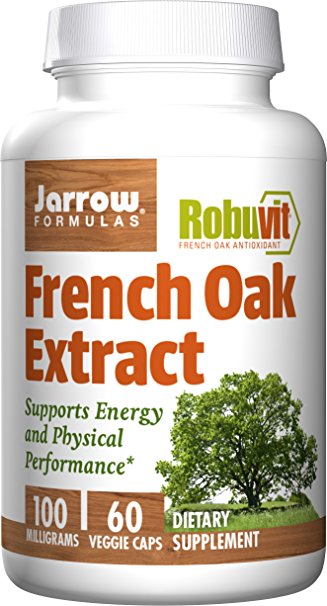 Jarrow Formulas Jarrow Formulas Robuvit, French Oak Extract, Veggie Caps, 100 mg, 60 Count