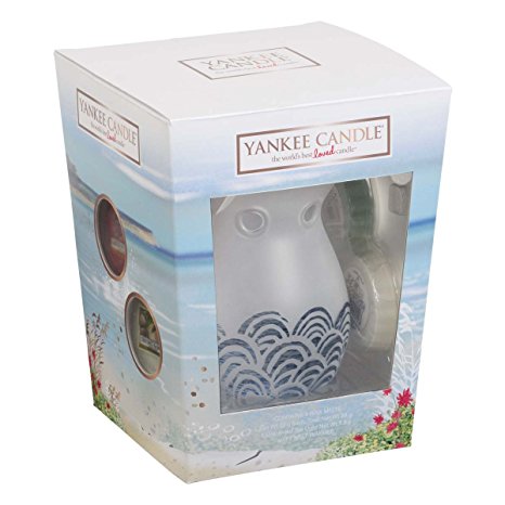 Yankee Candle Coastal living Melt Warmer & 3 Wax Melt Gift Set, Multi