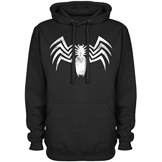 Mens Superhero Hoodie - Venomous Spider - 8Ball Originals Tees