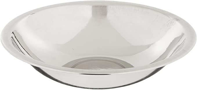 Update International 1.5 Quart Stainless Steel Mixing Bowl (Pack of 4)