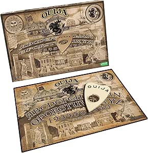 Ouija Salem Edition by Winning Moves Games USA, Spooky and Dark Special City Edition Ouija Board, for 2  Players Age 8