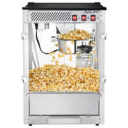 6200 Great Northern Popcorn Bar Style Popcorn Popper Machine Commercial,  8 oz