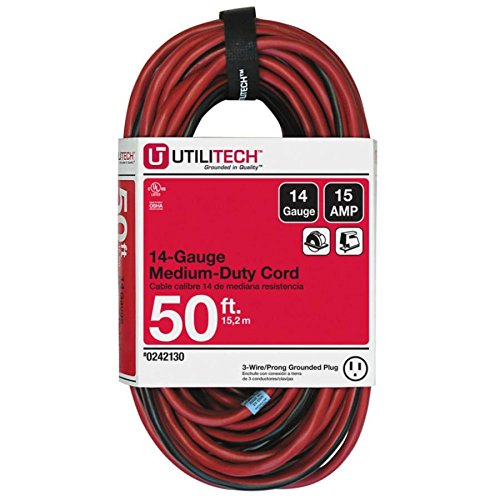Utilitech 50' 14/3 Extension Cord