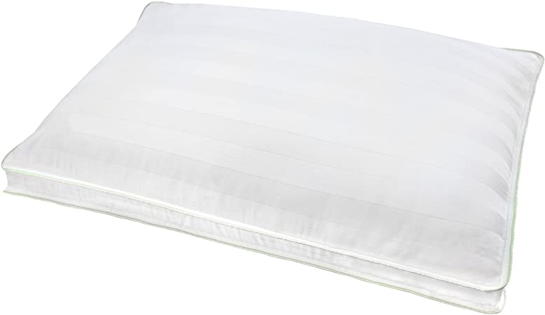 SensorPEDIC Dual Comfort Supreme Gusseted, Standard/Queen Pillow, 2'2" x 1'6", White