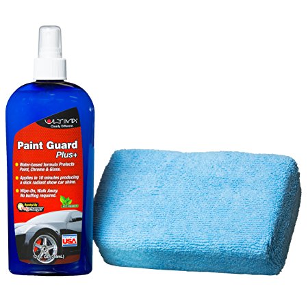 Ultima Paint Guard Plus Season Long Protectant, Sealant and Applicator Kit for Auto, Truck, RV, 12 fl. oz.