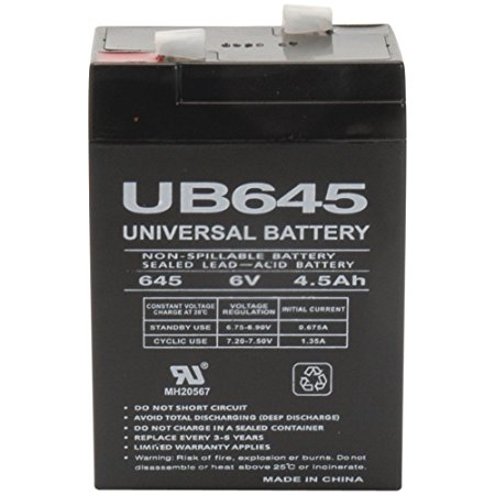 UPG UB645 Sealed Lead Acid Batteries