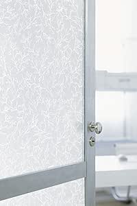 Artscape Twiggy | Window Privacy Film Textured Glass Pattern | Non-Adhesive & UV Protection | Easy to Apply & Removable | 24 x 36 inches | Made in USA