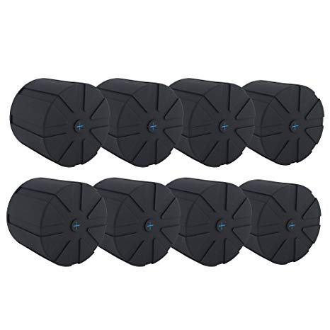 KUVRD Universal Lens Cap - Fits 99% of DSLR Lenses, Element Proof, Limited, 8-Pack