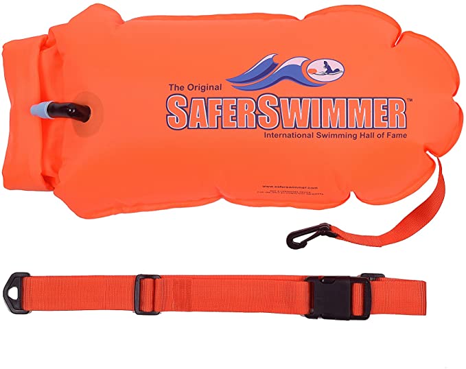 ISHOF SaferSwimmer TPU Safety Swimming Bouy with Dry Bag Storage