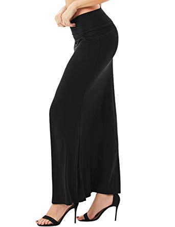 Women's Stylish Lightweight Foldable High Waist Long Maxi Skirt