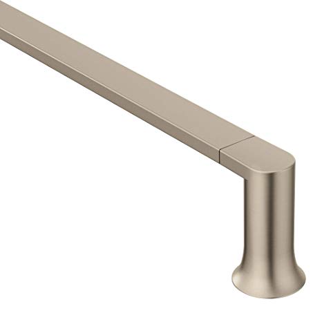 Moen BH3824BN Genta Modern 24-Inch Towel Bar, Brushed Nickel