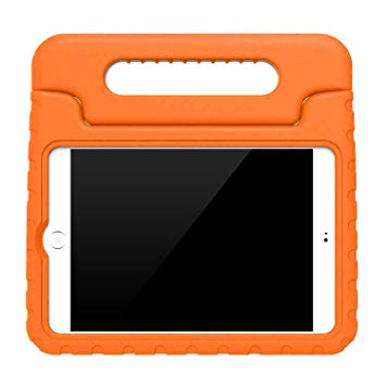 AVAWO Kids Case Compatible for iPad Mini 1 2 3 - Light Weight Shock Proof Handle Stand Kids Compatible for iPad Mini, iPad Mini 3rd Generation, iPad Mini 2 with Retina Display - Orange