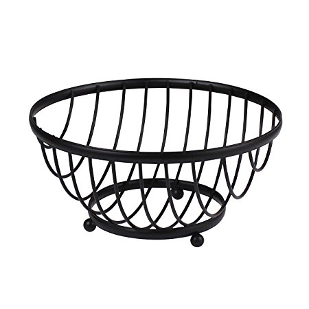 Spectrum Diversified Ashley Fruit Bowl, Black