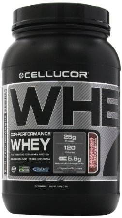 Cellucor Cor-Performance Whey Fast Digesting 100 Whey Protein 26 Servings Chocolate Raspberry Truffle 2 Pound