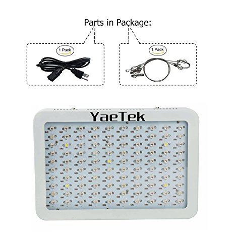 YaeTek LED Grow Light Full Specturm for Greenhouse and Indoor Plant Flowering Growing (1000W)