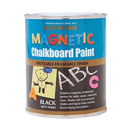 RUST-OLEUM AMZ0061 750ml Magnetic Chalkboard Paint-Black