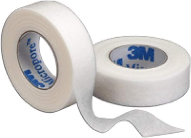 3M Micropore Tape 1/2" x 10 yd White Box: 24