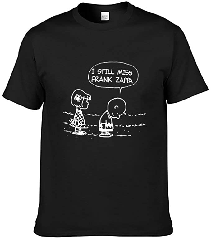 Mens T Shirts I Still Miss Frank Zappa Summer Tee Cotton Short Sleeve