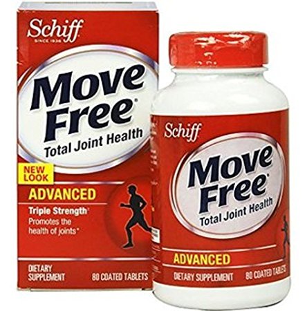 Move Free Triple Strength Glucosamine Chondroitin and Hyaluronic Acid Joint Supplement, 510 Count , Move-edfl