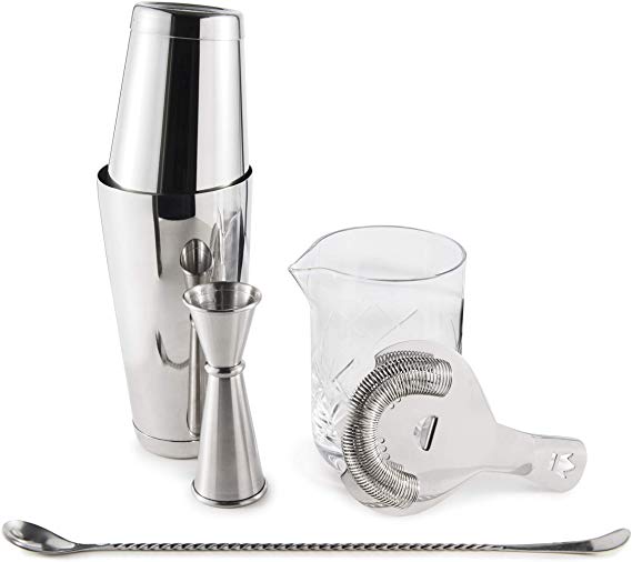 Cocktail Kingdom Essential Cocktail Set - Stainless Steel