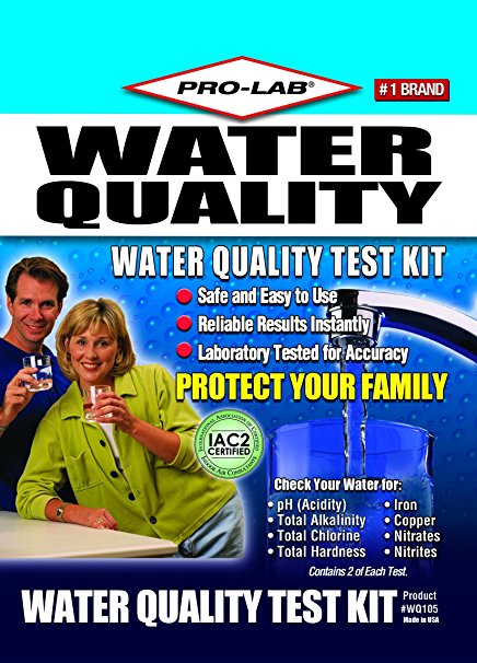 Pro-Lab WQ105 Water Quality Do It Yourself Test Kit