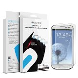 Galaxy S3 Screen Protector  Stalion Shield TEMPERED LIQUID GLASS Armor Guard Lifetime Warranty for Samsung Galaxy S3 - Shatter-Proof 9H Ballistic Gorilla Glass  Scratch Resistant  True Touch Accuracy  Easy Alignment  High Quality Japanese PET Material  Crystal Clear  High Definition 9999 Clarity Stalion Retail Packaging1-Pack